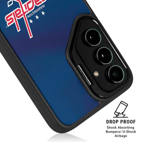 NHL Washington Capitals Jersey Galaxy S24 Plus Kickstand Case